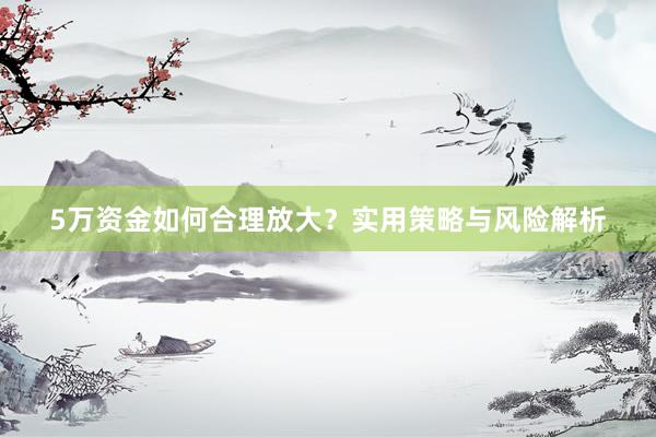 5万资金如何合理放大？实用策略与风险解析